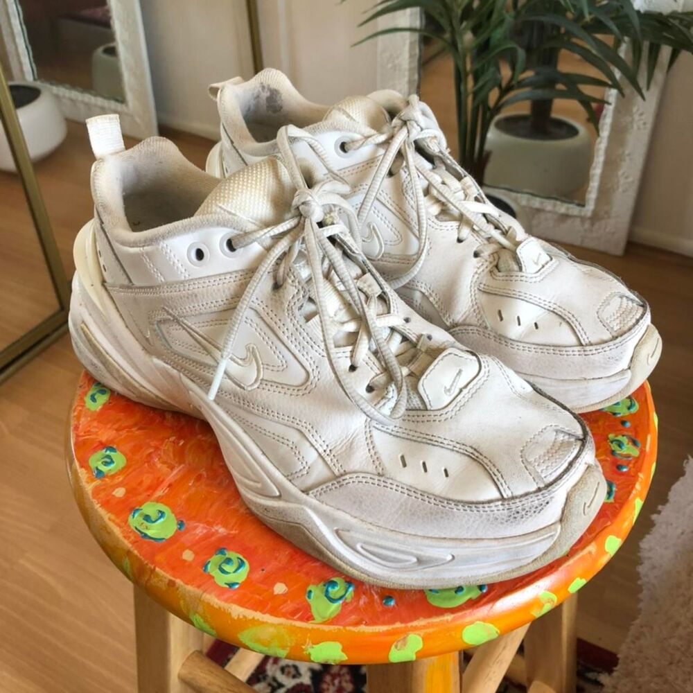 Nike Women's White and Cream Trainers